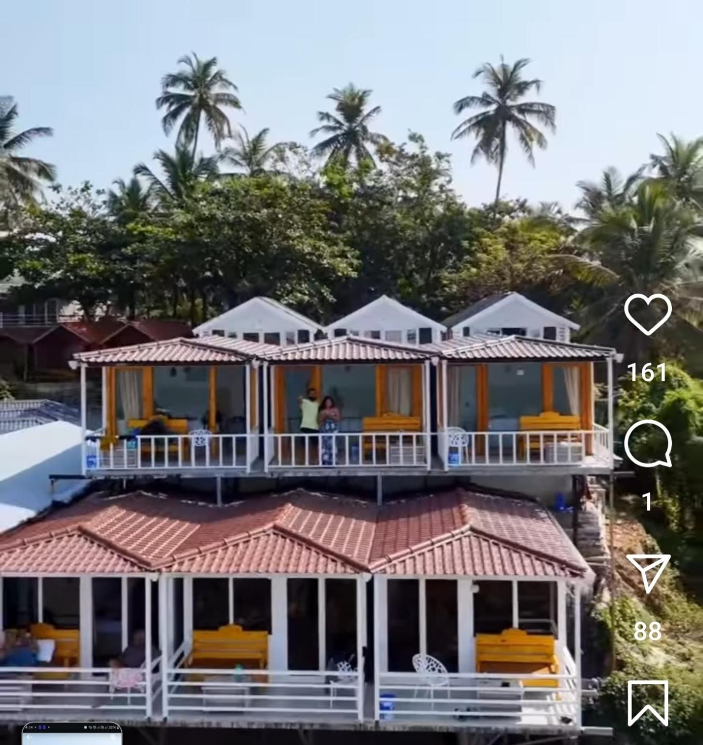 Pacific Sunset View Palolem酒店 外观 照片